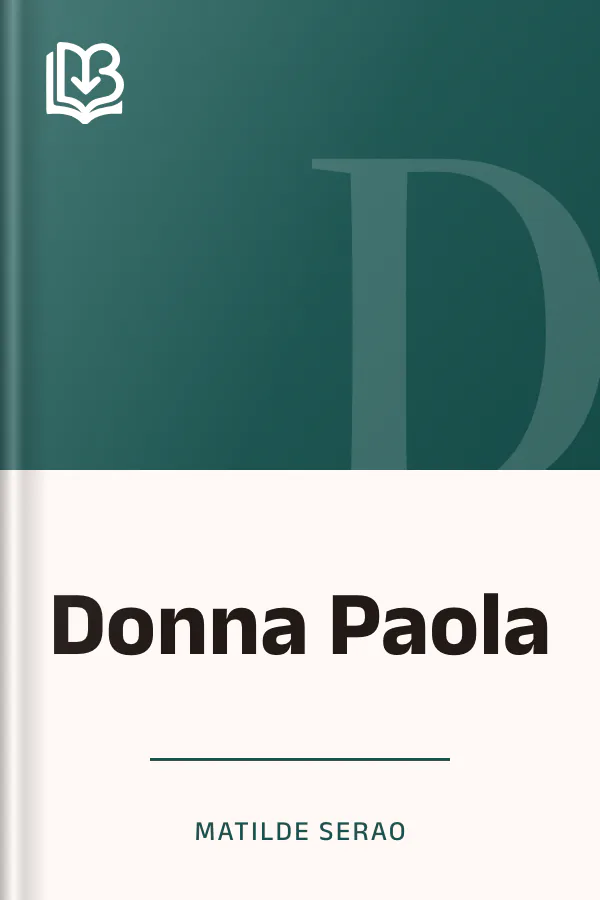 Donna Paola di Matilde Serao, copertina del libro