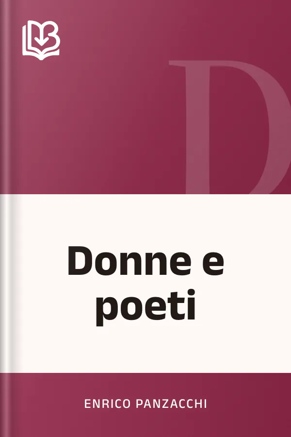 Donne e poeti di Enrico Panzacchi, copertina del libro