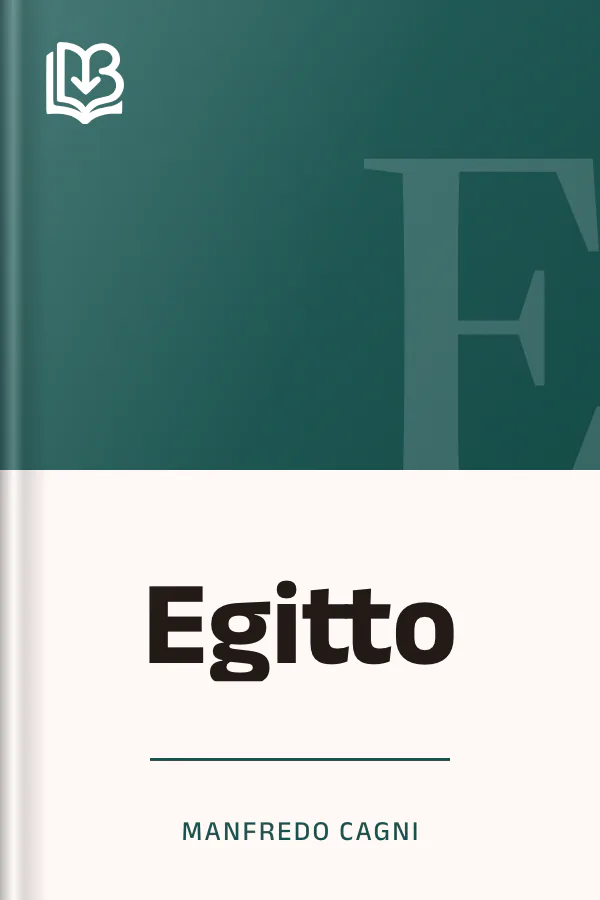 Egitto di Manfredo Cagni, copertina del libro