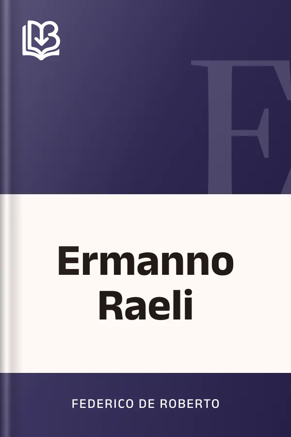 Ermanno Raeli di Federico De Roberto, copertina del libro