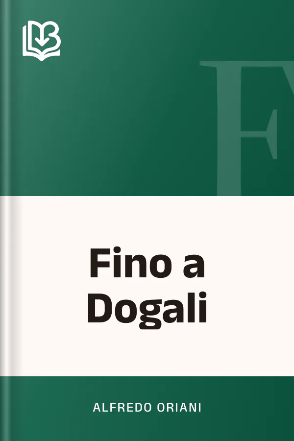 Fino a Dogali di Alfredo Oriani, copertina del libro