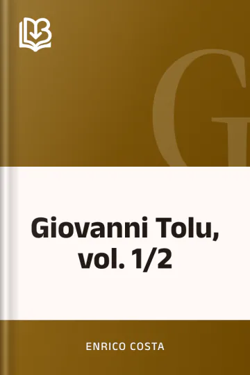 Giovanni Tolu, vol. 1/2 di Enrico Costa, copertina del libro
