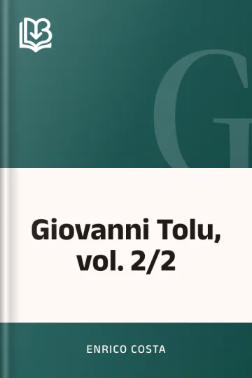 Giovanni Tolu, vol. 2/2 di Enrico Costa, copertina del libro