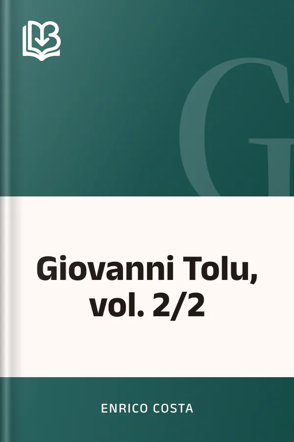 Giovanni Tolu, vol. 2/2 di Enrico Costa, copertina del libro