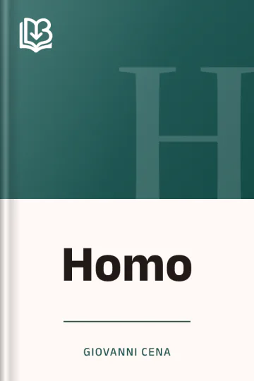 Homo di Giovanni Cena, copertina del libro