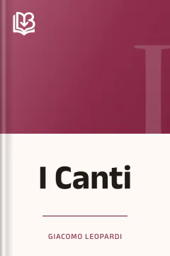 I Canti - Giacomo Leopardi