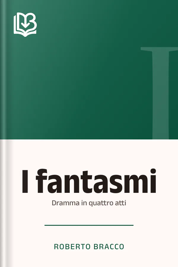 I fantasmi di Roberto Bracco, copertina del libro