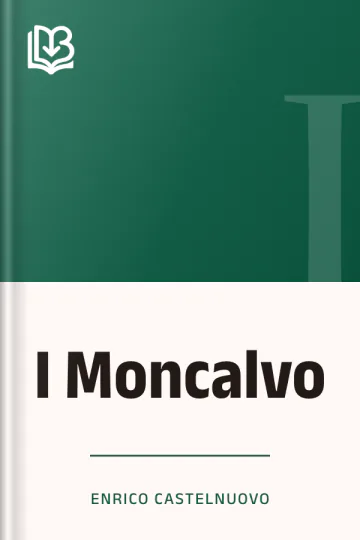 I Moncalvo di Enrico Castelnuovo, copertina del libro