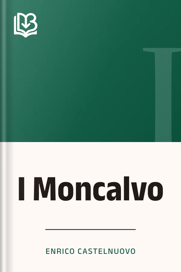 I Moncalvo di Enrico Castelnuovo, copertina del libro