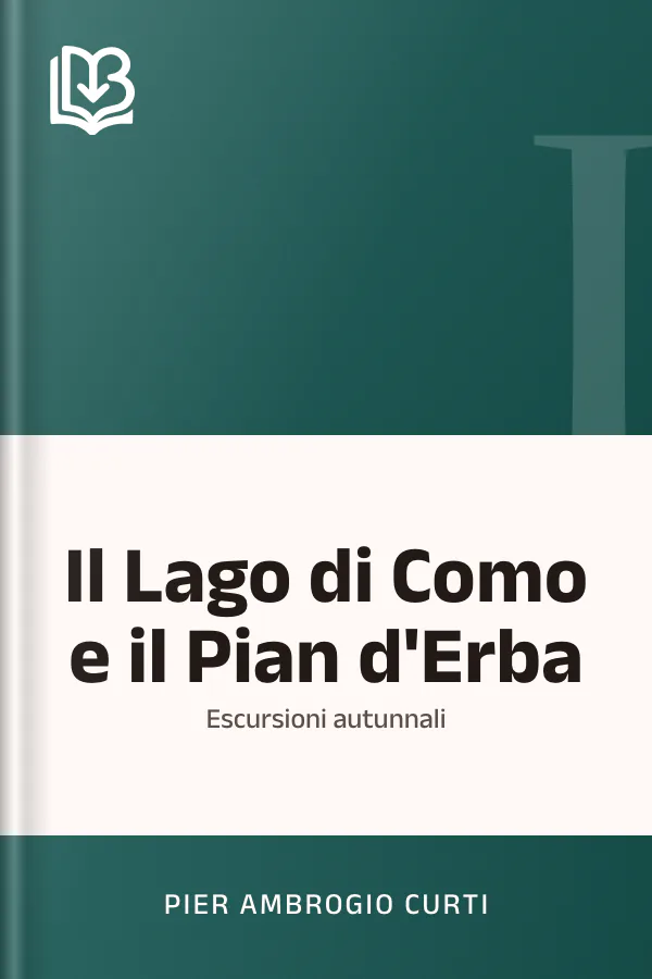 Il Lago di Como e il Pian d'Erba di Pier Ambrogio Curti, copertina del libro