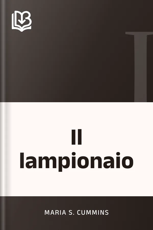 Il lampionaio di Maria S. Cummins, copertina del libro