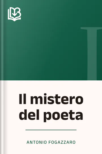 Il mistero del poeta di Antonio Fogazzaro, copertina del libro