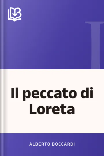 Il peccato di Loreta di Alberto Boccardi, copertina del libro