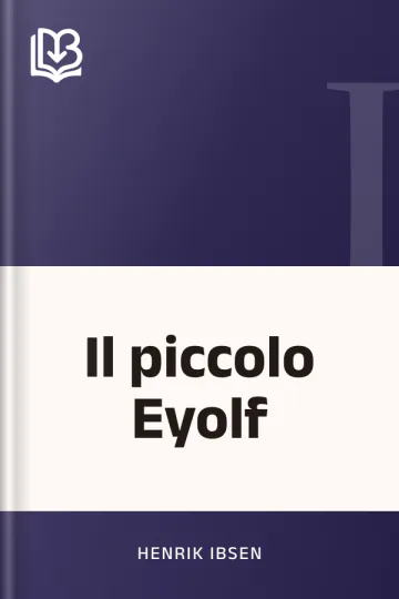 Il piccolo Eyolf di Henrik Ibsen, copertina del libro