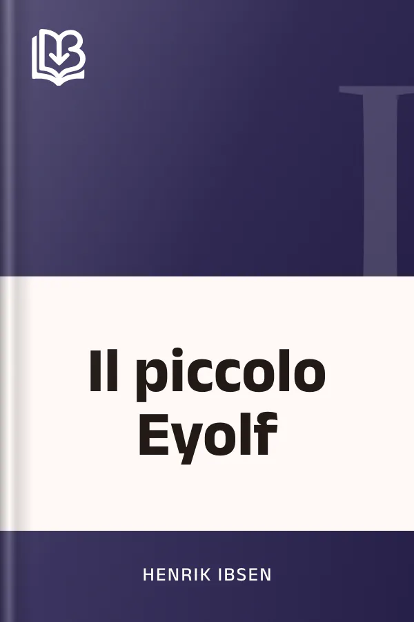 Il piccolo Eyolf di Henrik Ibsen, copertina del libro