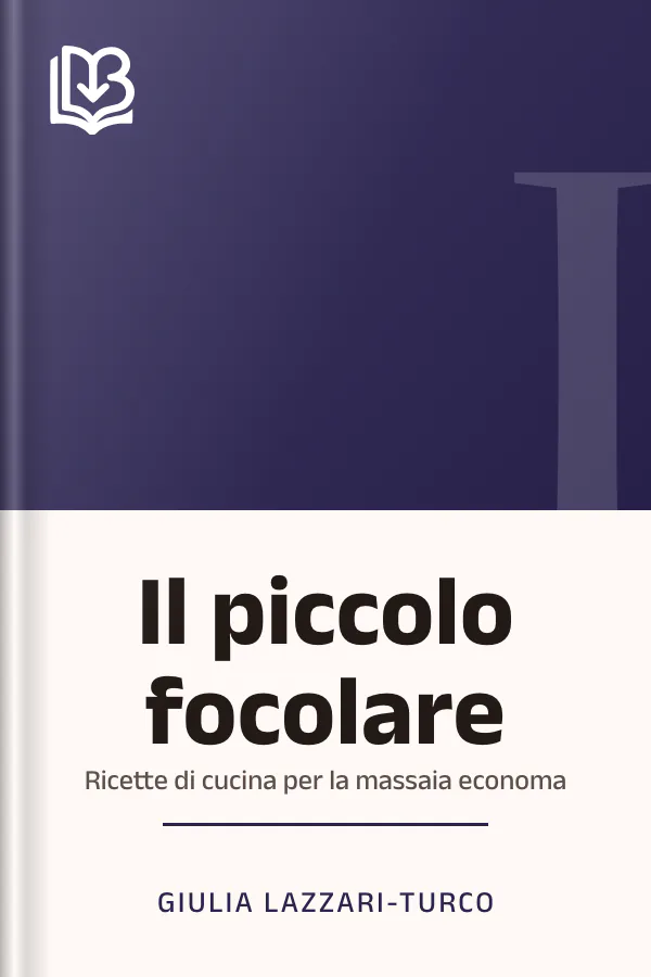 Il piccolo focolare di Giulia Lazzari-Turco, copertina del libro