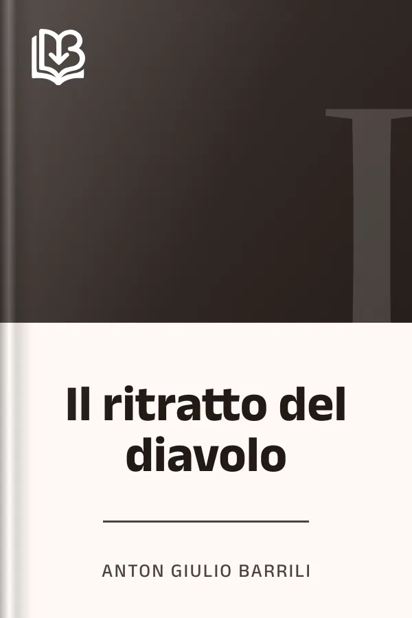 Il ritratto del diavolo di Anton Giulio Barrili, copertina del libro