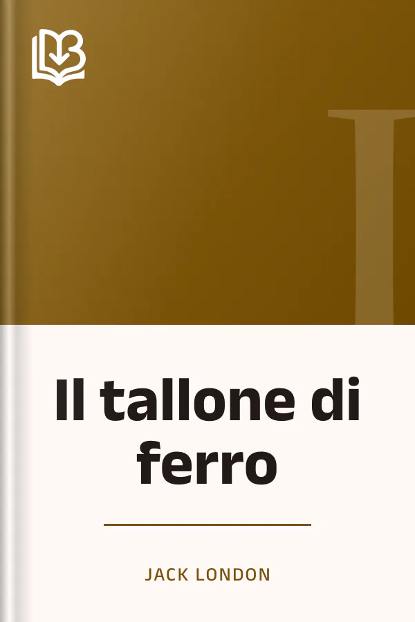 Il tallone di ferro di Jack London, copertina del libro