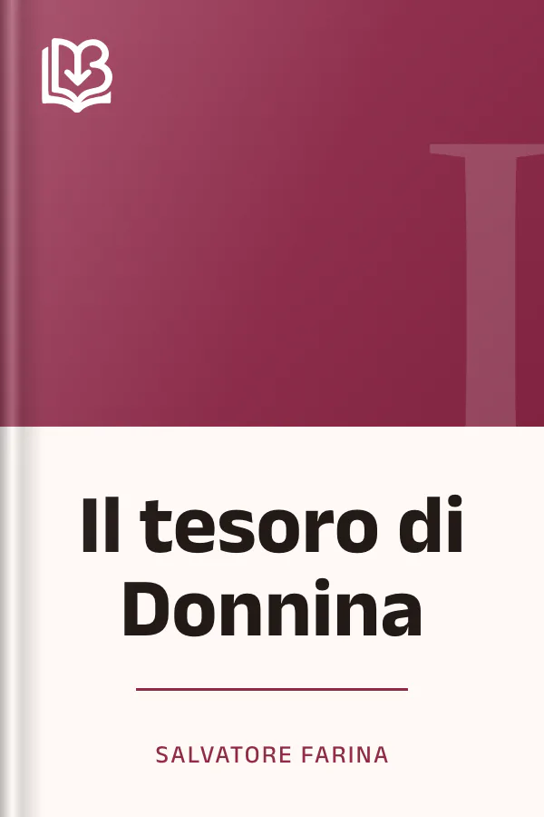 Il tesoro di Donnina di Salvatore Farina, copertina del libro