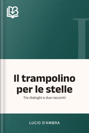 Il trampolino per le stelle di Lucio D'Ambra, copertina del libro