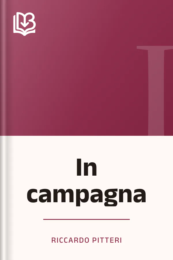 In campagna di Riccardo Pitteri, copertina del libro