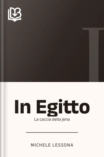 In Egitto di Michele Lessona, copertina del libro