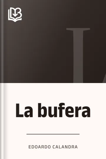 La bufera di Edoardo Calandra, copertina del libro
