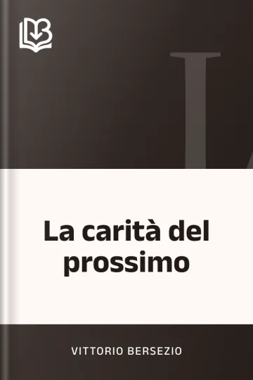 La carità del prossimo di Vittorio Bersezio, copertina del libro