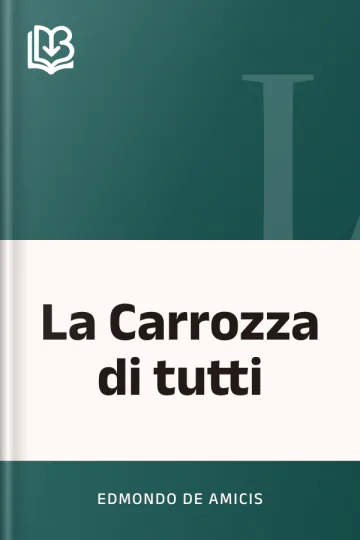 La Carrozza di tutti di Edmondo De Amicis, copertina del libro