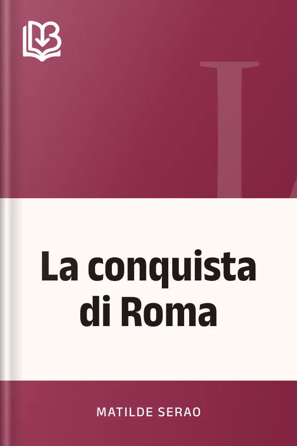 La conquista di Roma di Matilde Serao, copertina del libro