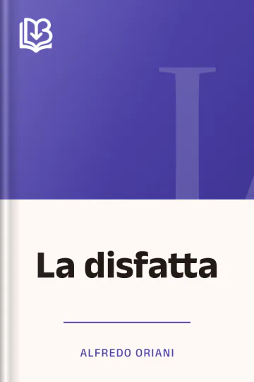 La disfatta di Alfredo Oriani, copertina del libro