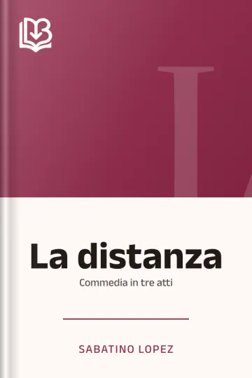 La distanza di Sabatino Lopez, copertina del libro