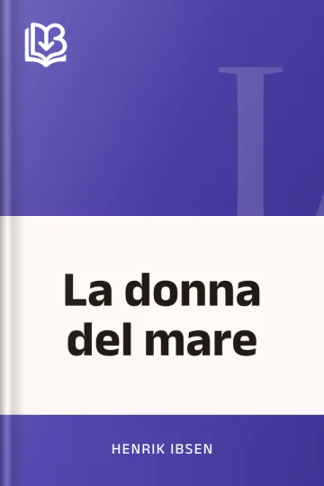 La donna del mare di Henrik Ibsen, copertina del libro