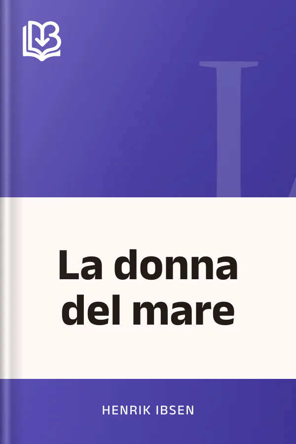 La donna del mare di Henrik Ibsen, copertina del libro