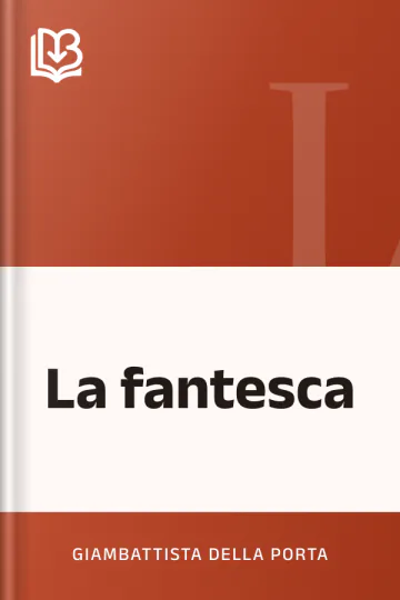 La fantesca di Giambattista della Porta, copertina del libro