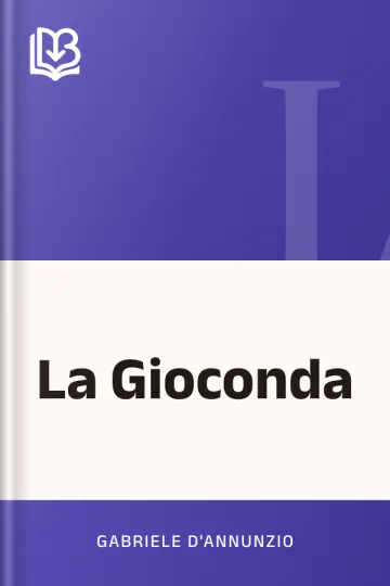 La Gioconda di Gabriele D'Annunzio, copertina del libro