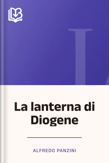 La lanterna di Diogene di Alfredo Panzini, copertina del libro