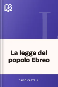La legge del popolo Ebreo - David Castelli