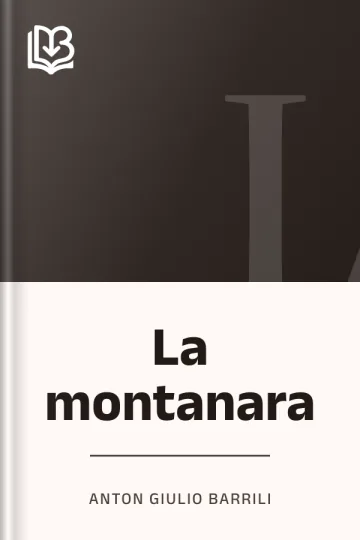 La montanara di Anton Giulio Barrili, copertina del libro