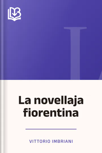 La novellaja fiorentina di Vittorio Imbriani, copertina del libro