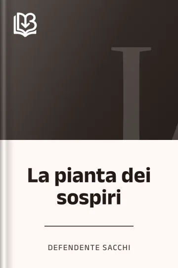 La pianta dei sospiri di Defendente Sacchi, copertina del libro