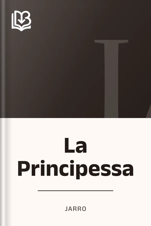 La Principessa di Jarro, copertina del libro
