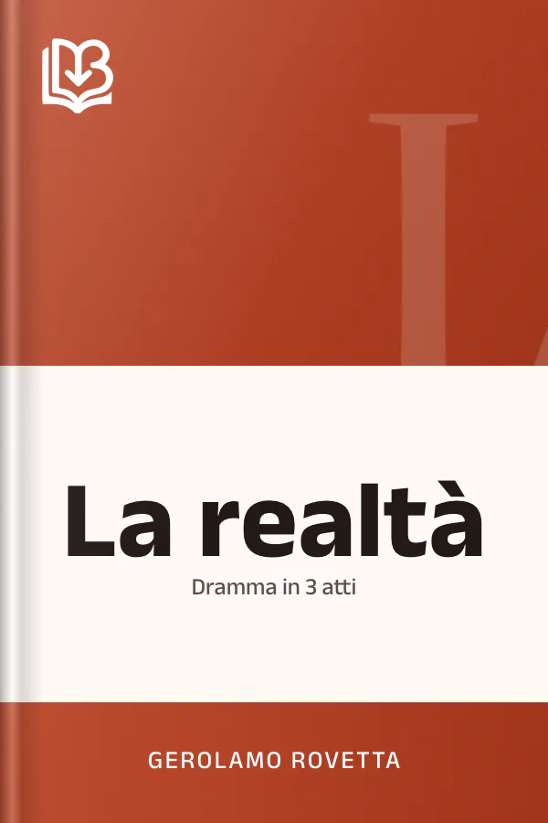 La realtà di Gerolamo Rovetta, copertina del libro