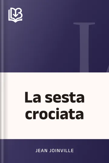 La sesta crociata di Jean Joinville, copertina del libro