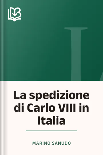 La spedizione di Carlo VIII in Italia di Marino Sanudo, copertina del libro