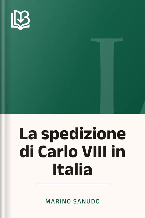 La spedizione di Carlo VIII in Italia di Marino Sanudo, copertina del libro