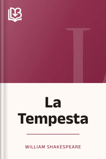 La Tempesta di William Shakespeare, copertina del libro