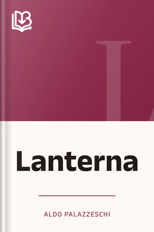 Lanterna di Aldo Palazzeschi, copertina del libro