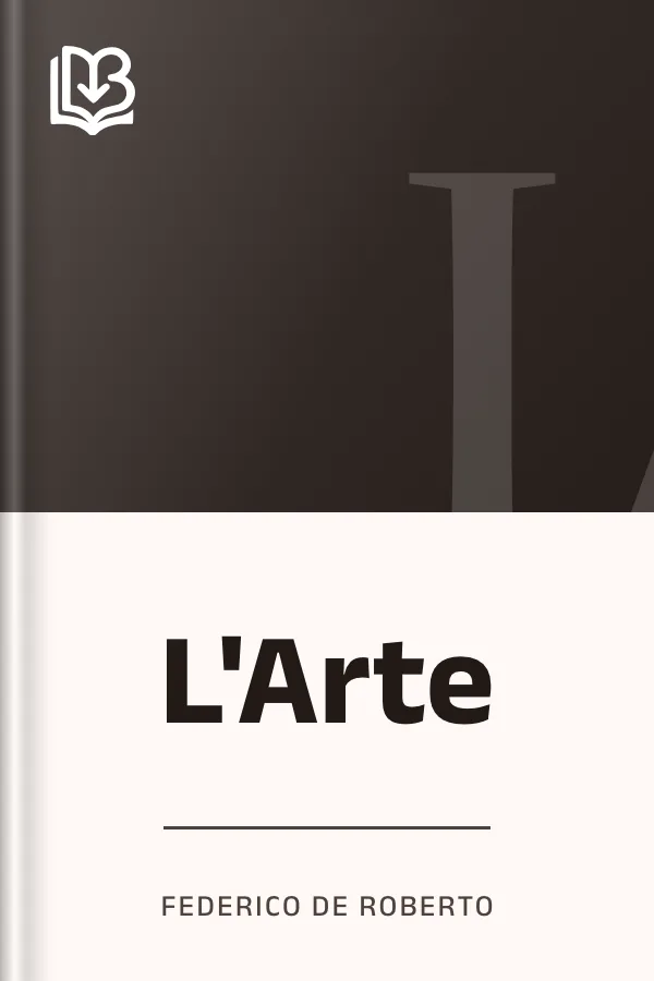 L'Arte di Federico De Roberto, copertina del libro