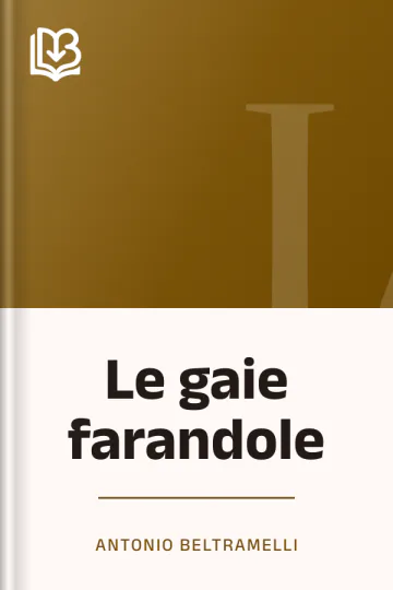 Le gaie farandole di Antonio Beltramelli, copertina del libro